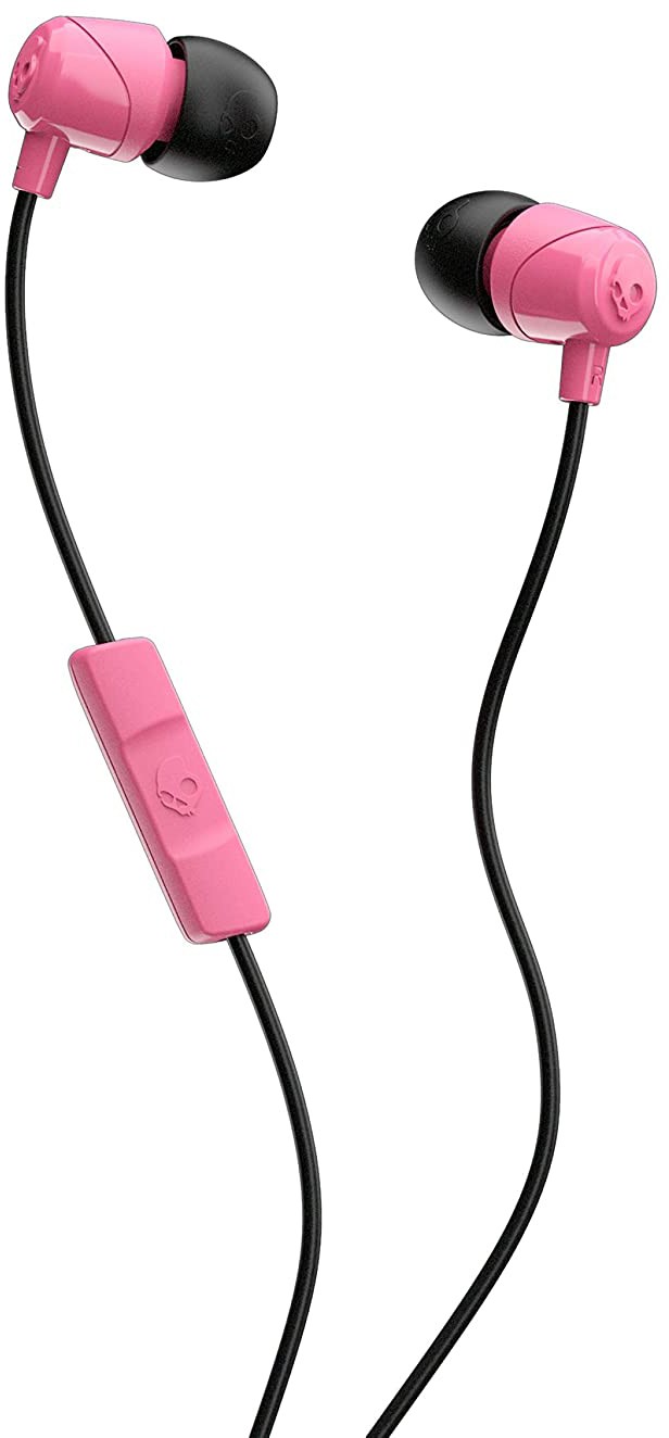 фото Наушники skullcandy jib in-ear black/pink