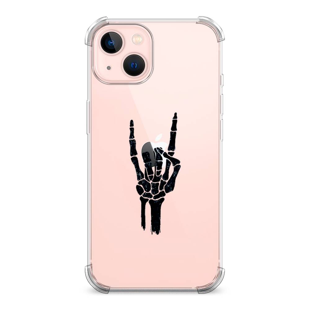 

Чехол Awog на Apple iPhone 13 / Айфон 13 "Rock for a skeleton", Разноцветный, 14251-1