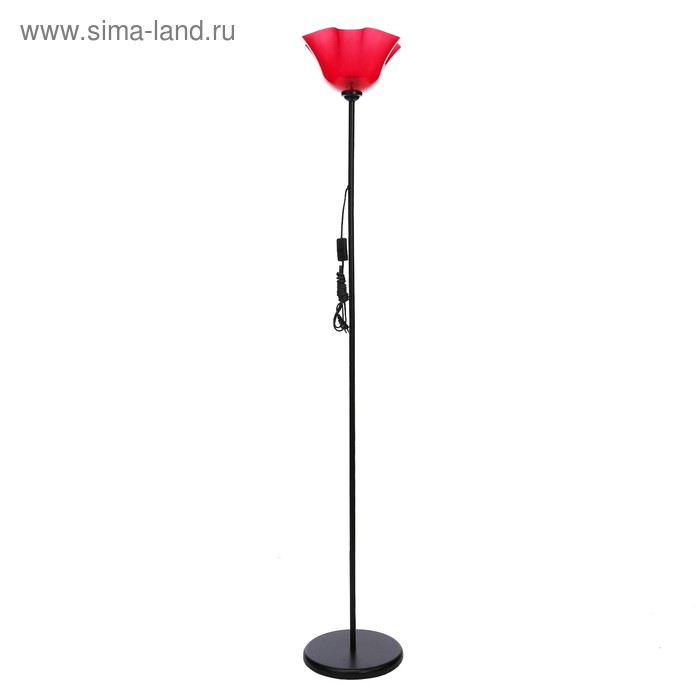 

Торшер 1341059BK+RED/1 15Вт E27 черный-красный