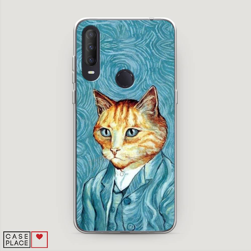 

Чехол Awog на Alcatel 1S (2020) / Алкатель 1S (2020) "Кот Ван Гог", Разноцветный, 170850-2