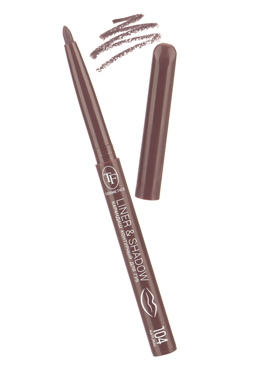 Карандаш контурный для губ LINER&SHADOW тон 104 карандаш для губ astra pure beauty контурный тон 06 4 г