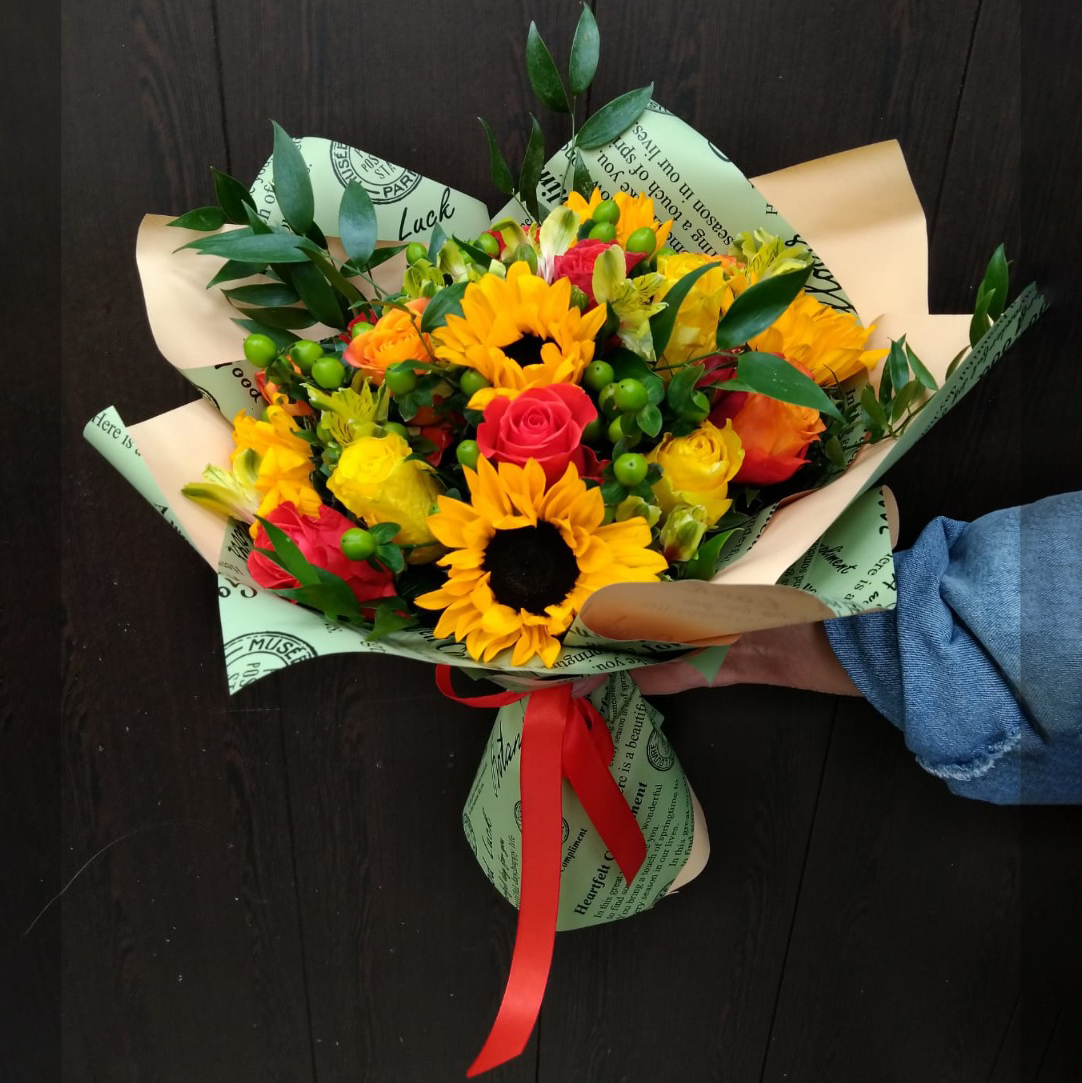 

Букет Апельсиновый рай