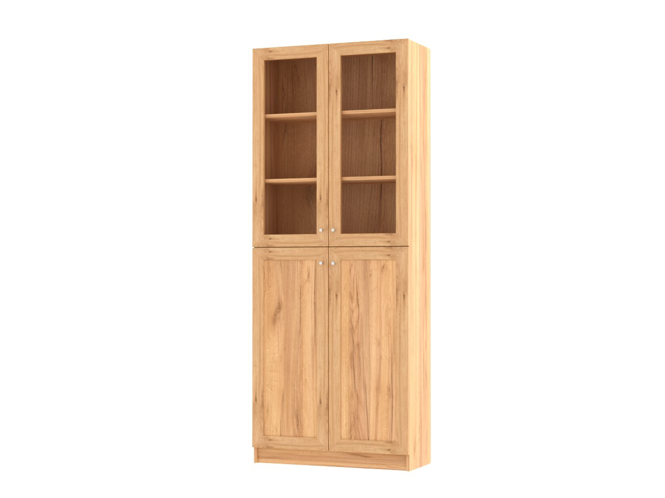 

Книжный шкаф ADETA IKEA Билли 18 oak gold craft, Бежевый, 18 oak gold craft