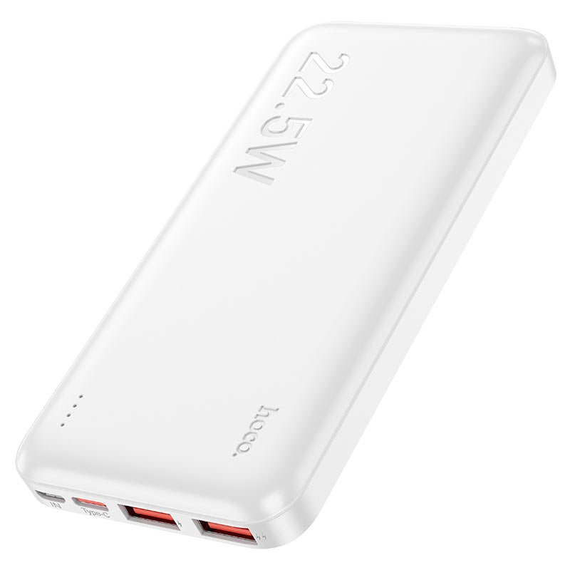 

Внешний аккумулятор Hoco J101 Astute Power Bank (PD/QC) 10000 mAh белый
