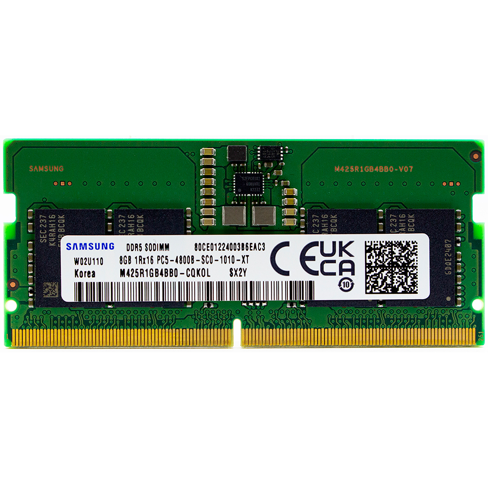 

Модуль памяти для ноутбука SODIMM DDR5 8GB PC38400 4800МГц Samsung M425R1GB4BB0-CQKOL, SODIMM DDR5 8GB PC38400 4800МГц Samsung M425R1GB4BB0-CQKOL