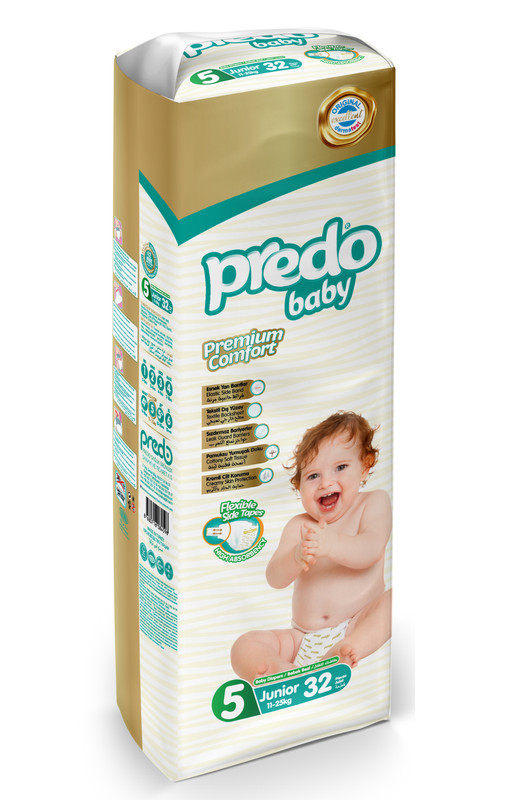Подгузники Predo Baby 5 Junior (11-25кг) 32шт