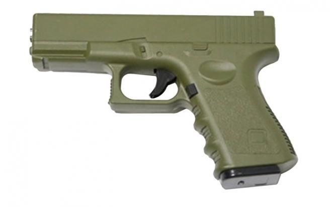 Страйкбольный пружинный пистолет Galaxy  Китай (кал. 6 мм) G.15G (зеленый)