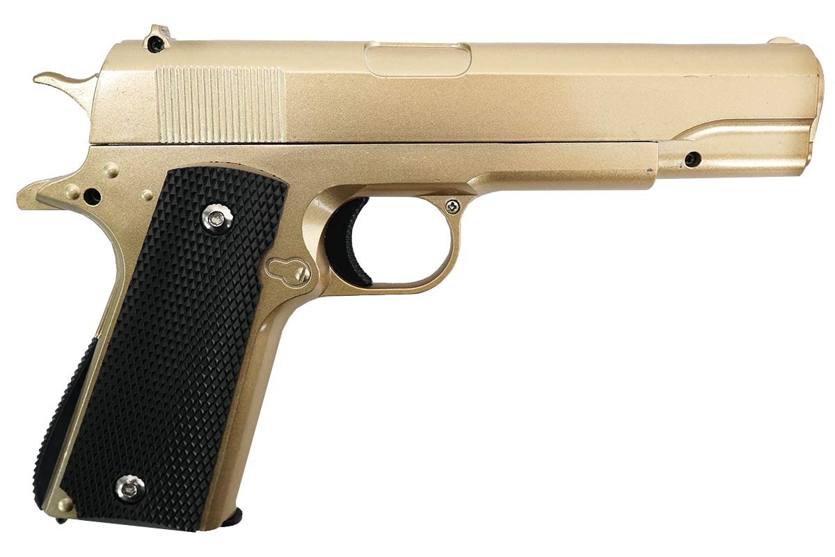 Страйкбольный пружинный пистолет Galaxy  Китай (кал. 6 мм) G.13GD (золотистый)