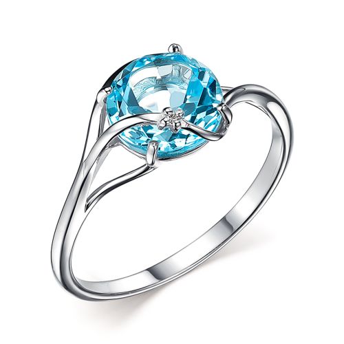 

Кольцо из серебра с топазом р. 16 Dewi 901018072, 901018072