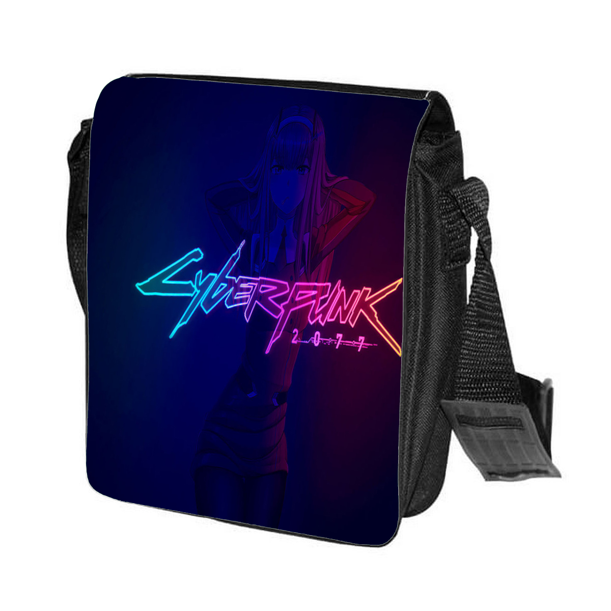 

Сумка унисекс CoolPodarok CN043651 черный, Черный;белый, CN043651