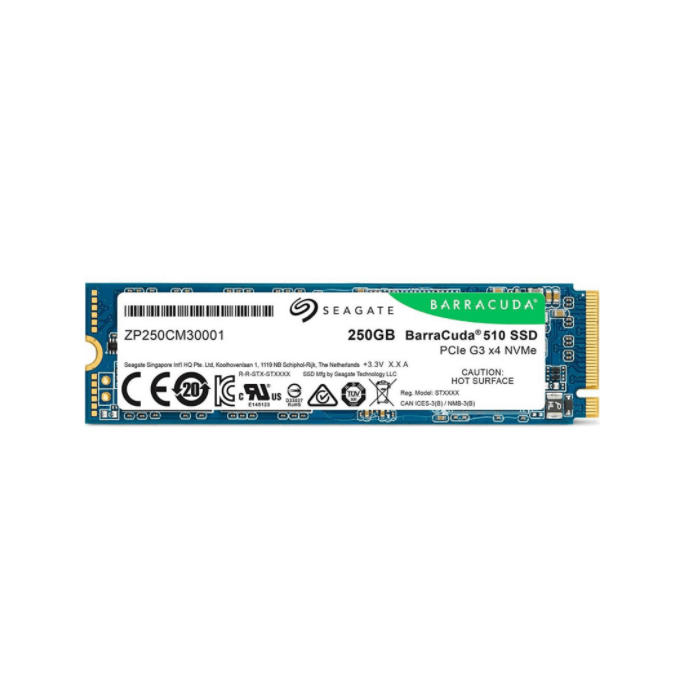 

SSD диск Seagate BarraCuda 510 250ГБ (ZP250CM3A001), BarraCuda 510