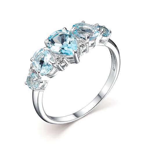 

Кольцо из серебра с топазом р. 16 Dewi 901018039, 901018039