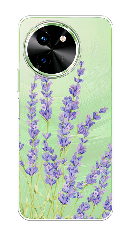 

Чехол на Vivo T3x/Y38 5G "Лавандовые стебли", Фиолетовый;зеленый, 2610650-1