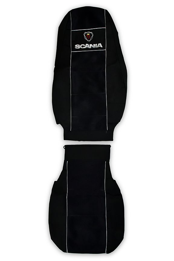

Чехол сиденья SCANIA 3 серия (1 ремень, 2 низких сидения) Черный