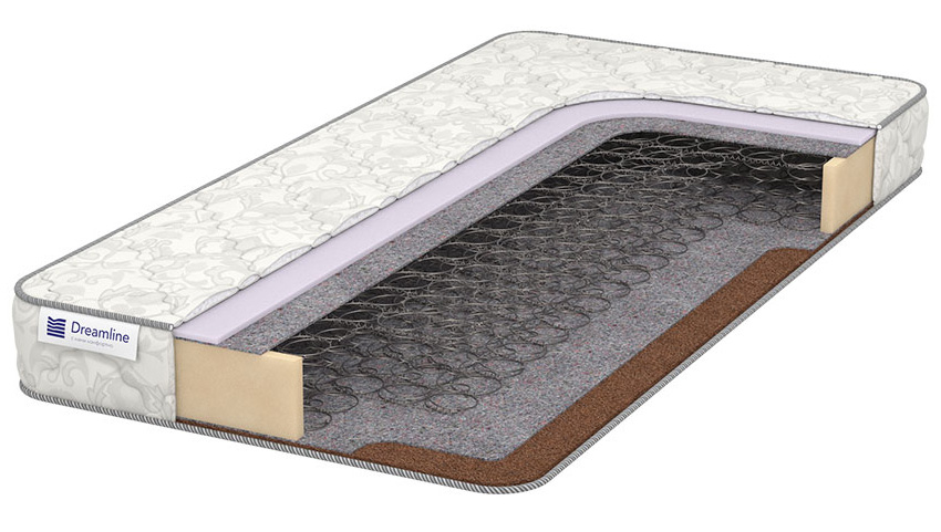 

Матрас Дримлайн Easy Feel BS-120 60х200х17, Белый, Easy Feel BS-120