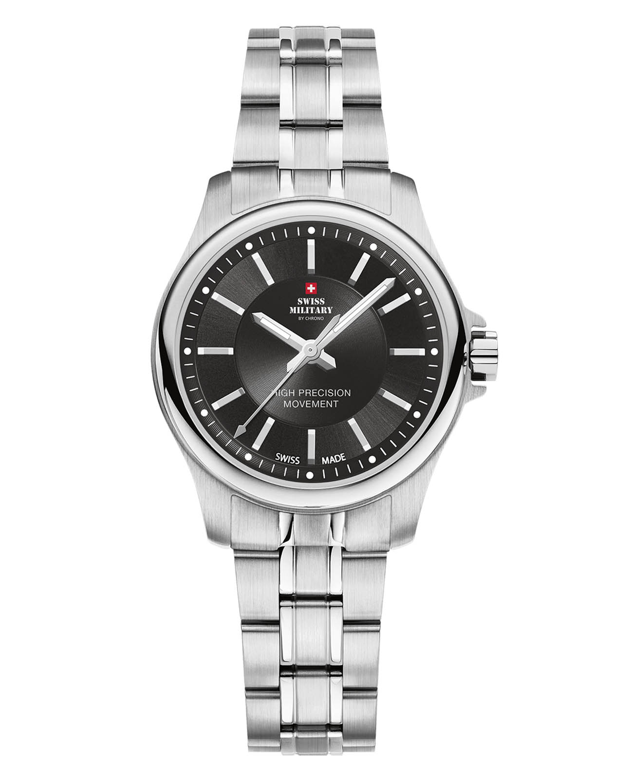 

Наручные часы женские Swiss Military by Chrono SM30201.01 серебристые, SM30201.01