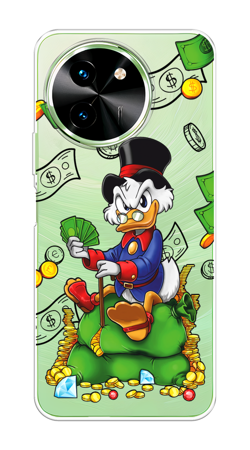 

Чехол на Vivo T3x/Y38 5G "Scrooge Richness", Черный;синий;зеленый, 2610650-1