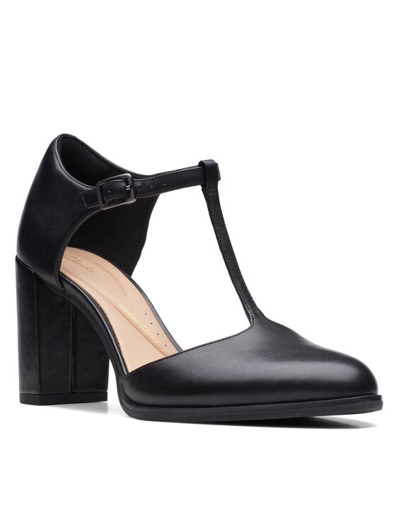

Туфли женские Clarks Freva85 26171952 черные 39 EU, Черный, Freva85 26171952