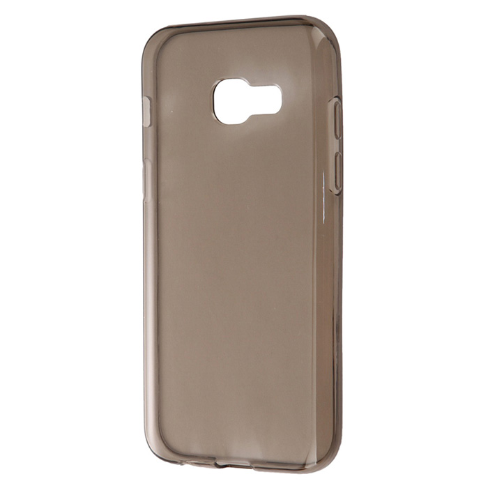 

Накладка силикон для Samsung A520 Galaxy A5 (2017) прозрачная черная, Черный;прозрачный