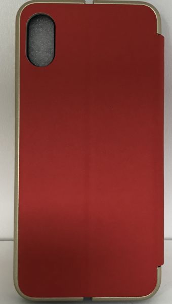 

Чехол-книжка ISA для iPhone X/Xs Flip Cover Leather Red/Gold (боковая), Красный, Сумка-книжка iPhone X/Xs (боковая)