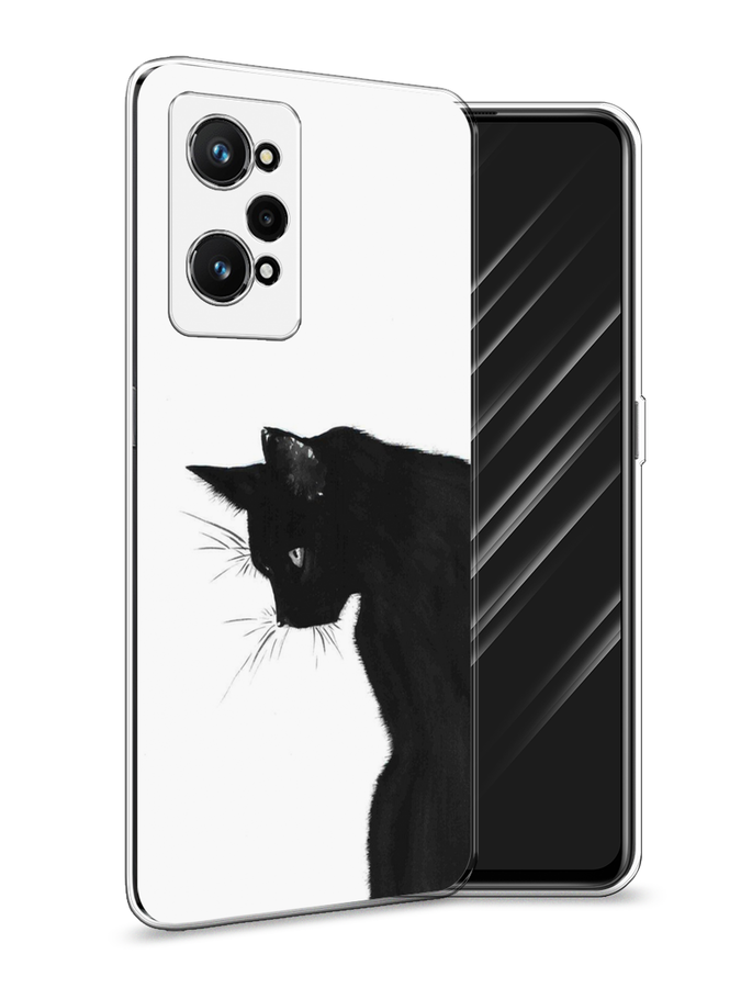 

Чехол Awog на Realme GT Neo 3T "Black cat", Разноцветный, 2510750-1