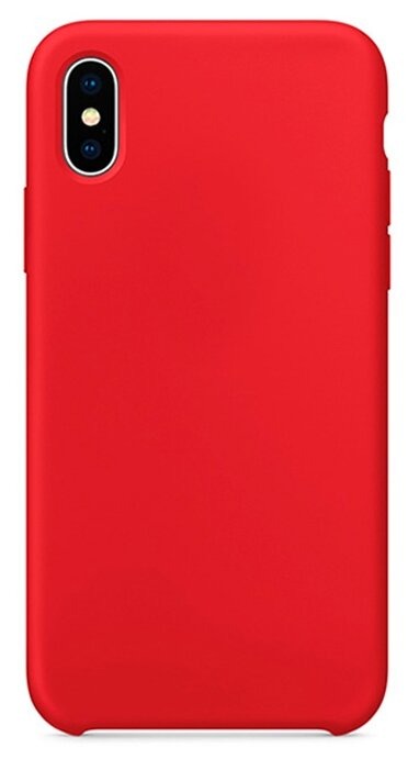 

Накладка силикон TPU Silicone Case для iPhone X/Xs Red, Красный, Накладка iPhone X/Xs