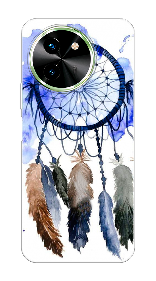 

Чехол на Vivo T3x/Y38 5G "Ловец снов 1", Коричневый;синий, 2610650-1