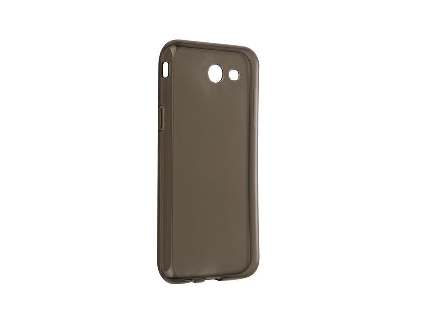 

Накладка силикон для Samsung J330 Galaxy J3 (2017) прозрачная черная, Черный;прозрачный