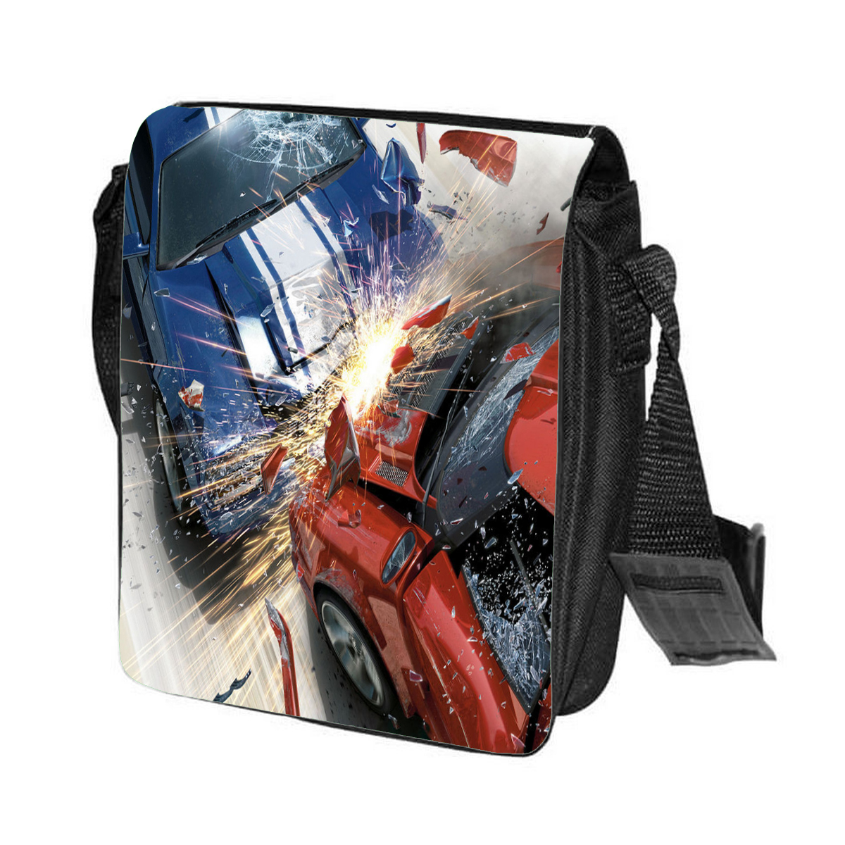 

Сумка унисекс CoolPodarok CN043597 черный, CN043597