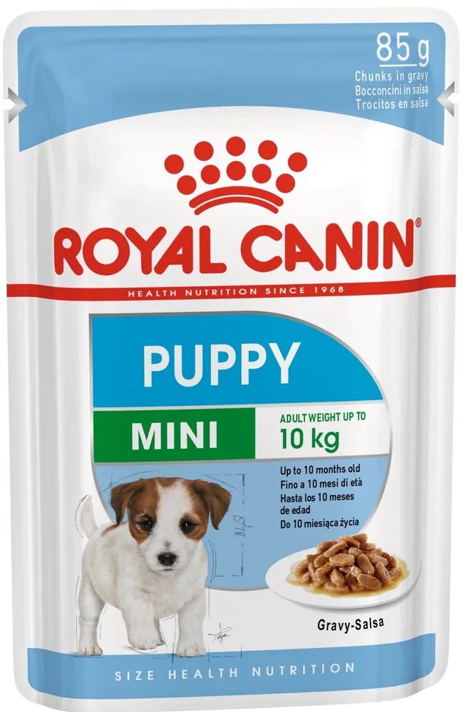 Влажный корм Royal Canin Mini Puppy кусочки в соусе для щенков мелких пород 85 г