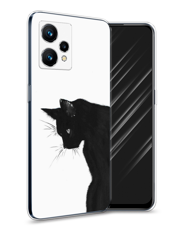 

Чехол Awog на Realme 9 "Black cat", Разноцветный, 257250-1