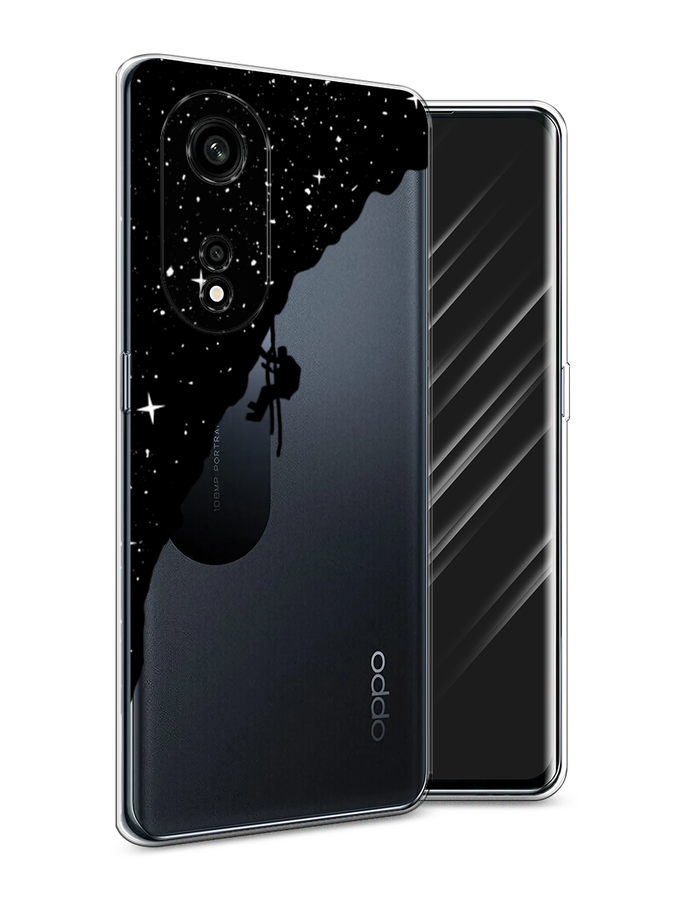 

Чехол Awog на Oppo A1 Pro "Скалолаз в космосе", Черный;белый;бежевый, 2512250-4