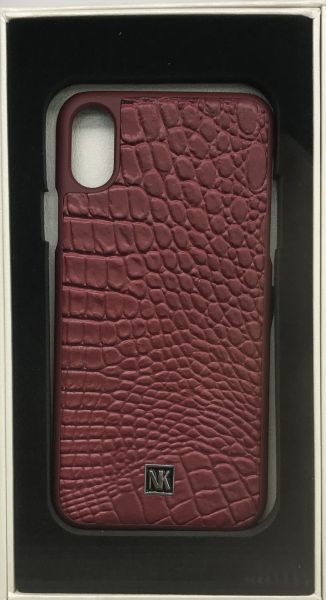 

Накладка Nuoku для iPhone X/Xs Premium Case Noble Кожа Red, Красный, iPhone X