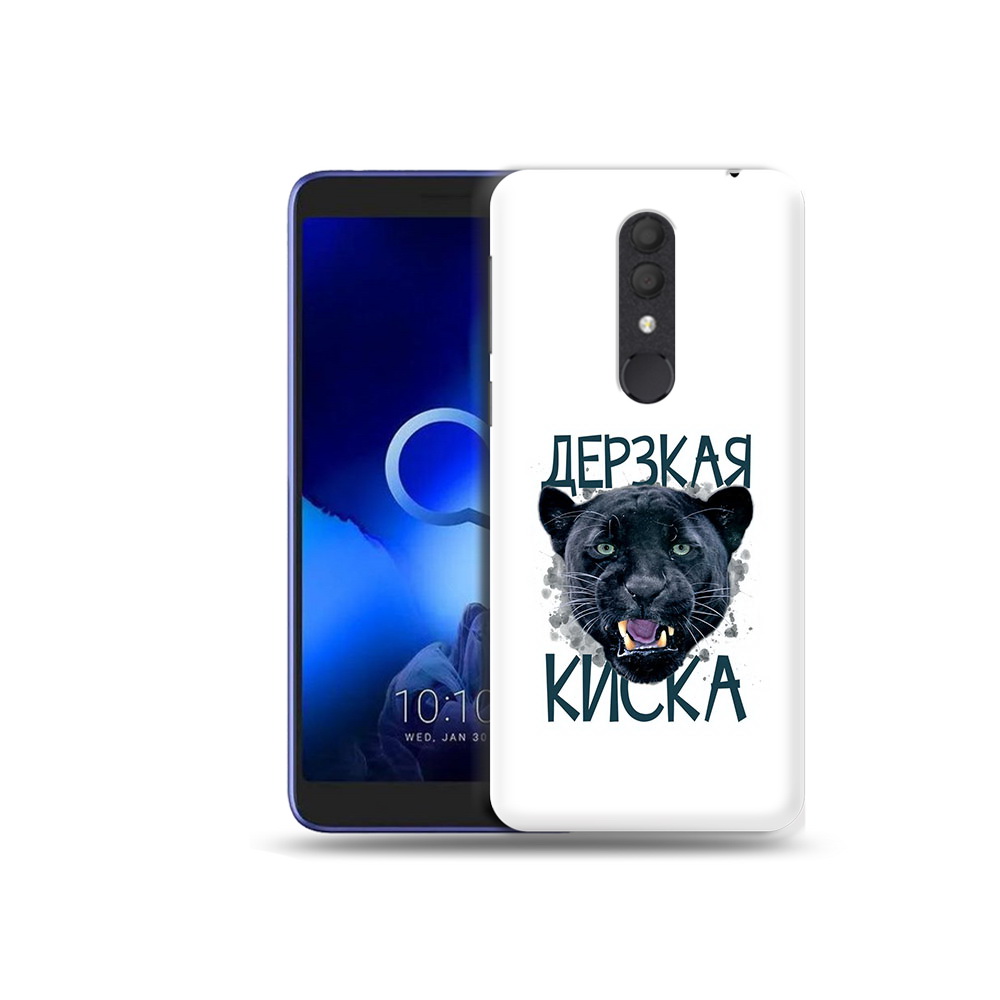 

Чехол MyPads Tocco для Alcatel 1X дерзкая киска (PT133941.659.319), Прозрачный, Tocco