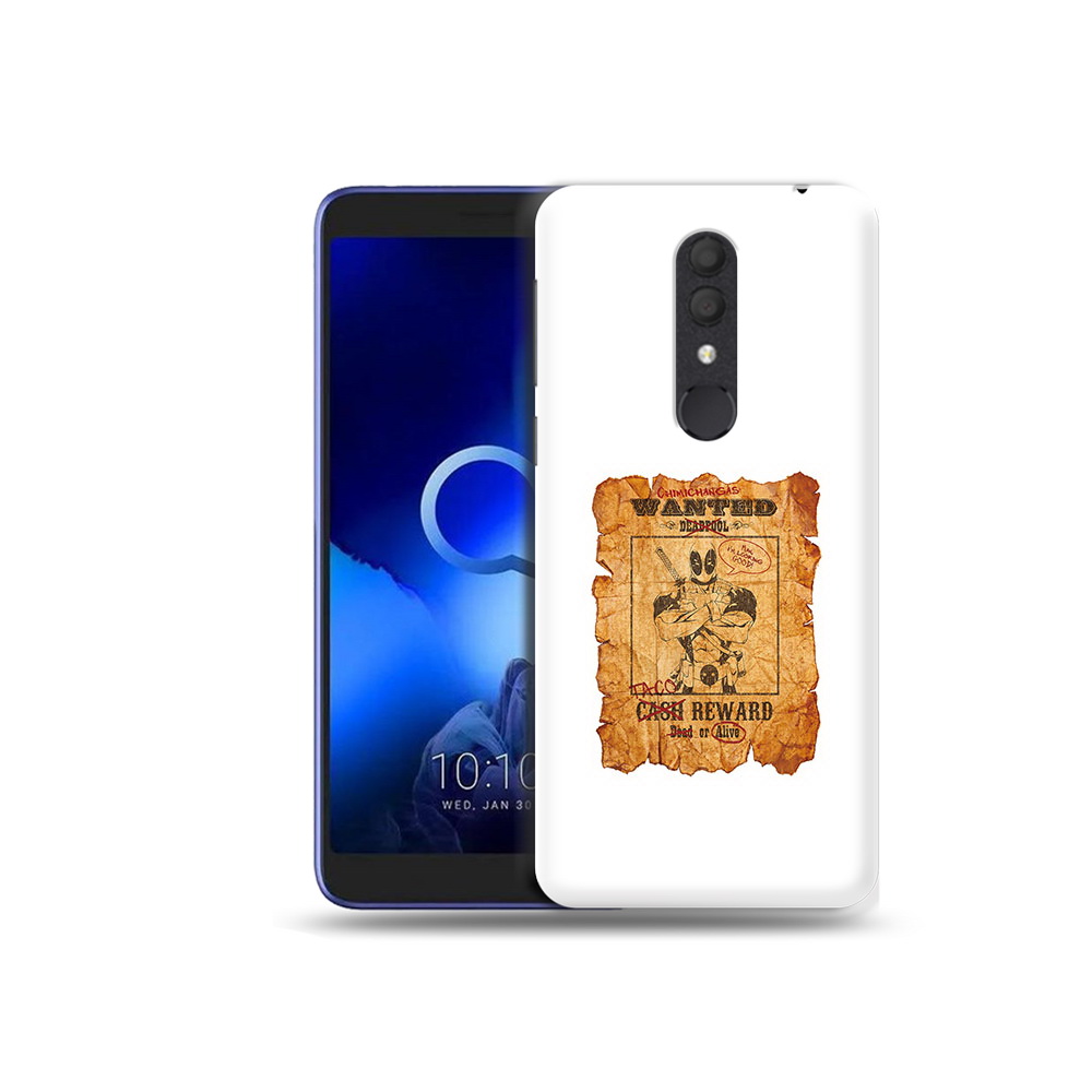 

Чехол MyPads Tocco для Alcatel 1X дедпул (PT133941.659.317), Прозрачный, Tocco