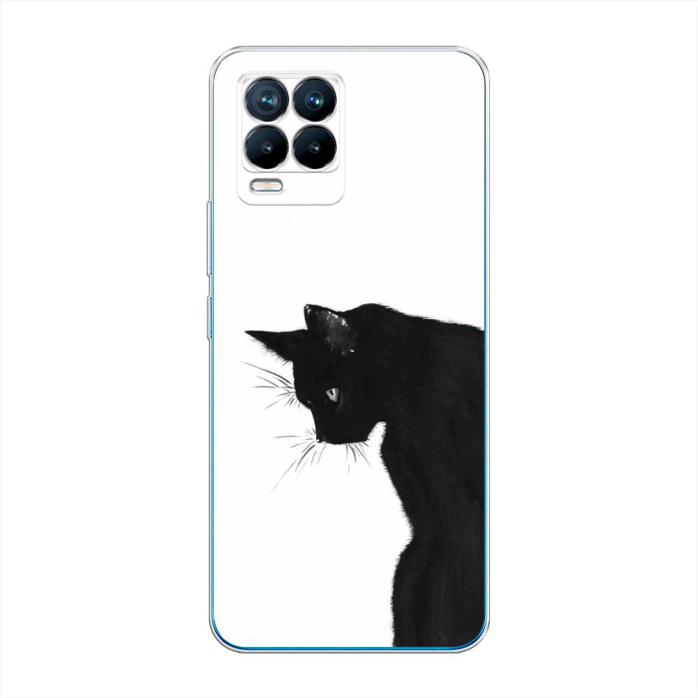 

Чехол Awog на Realme 8/8 Pro "Black cat", Разноцветный, 255550-1