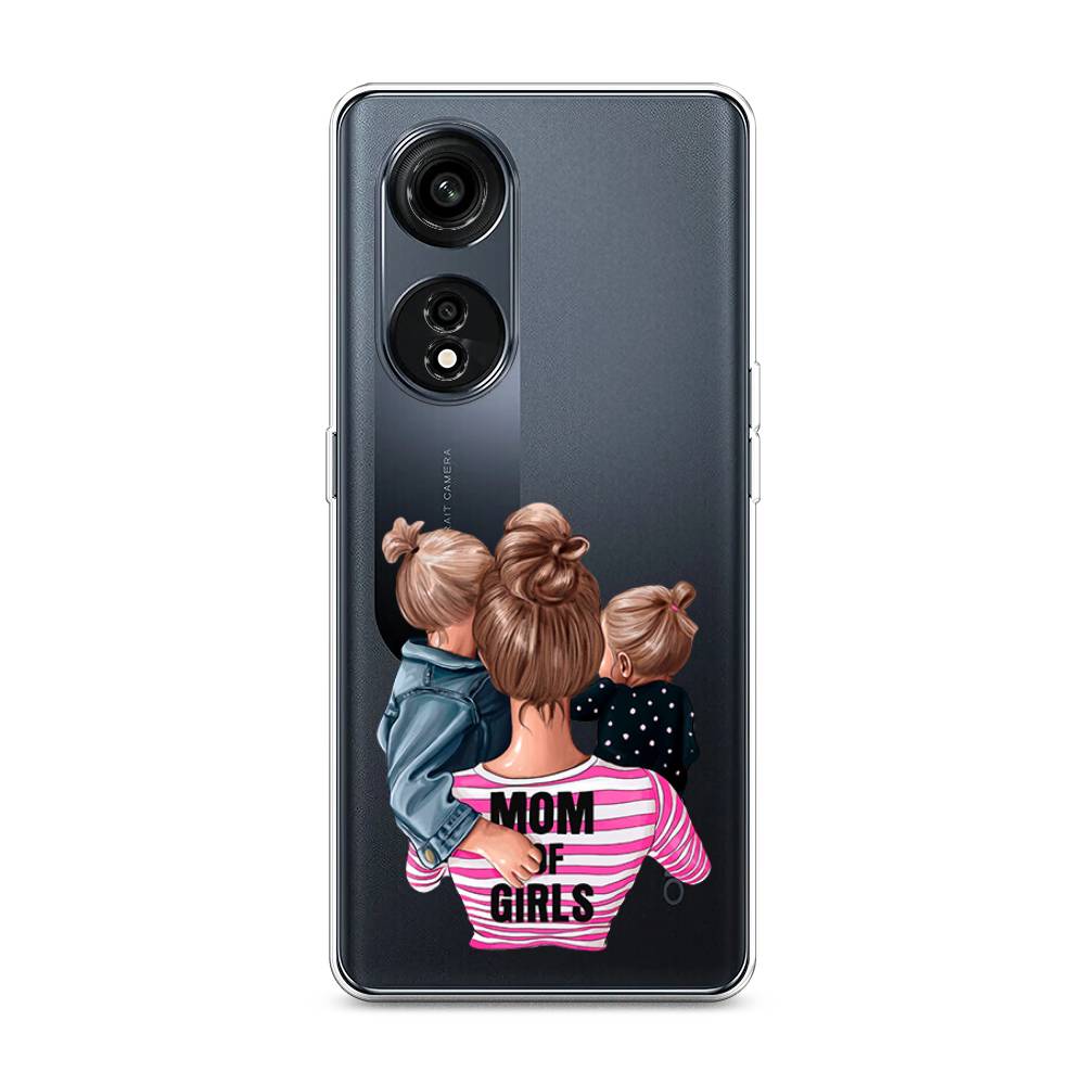 

Чехол Awog на Oppo A1 Pro "Mom of Girls", Разноцветный, 2512250-6