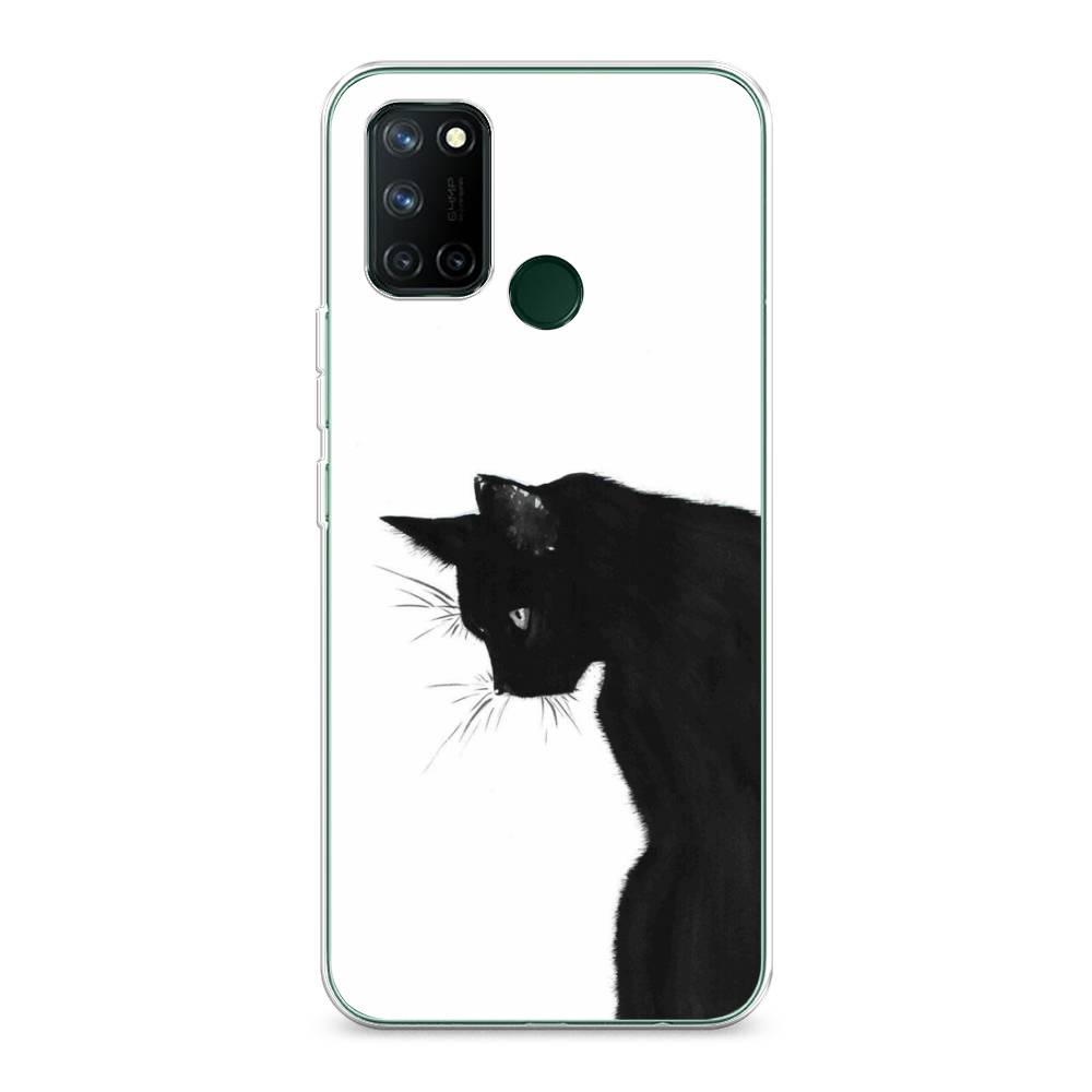 

Чехол Awog на Realme 7i "Black cat", Разноцветный, 253950-1