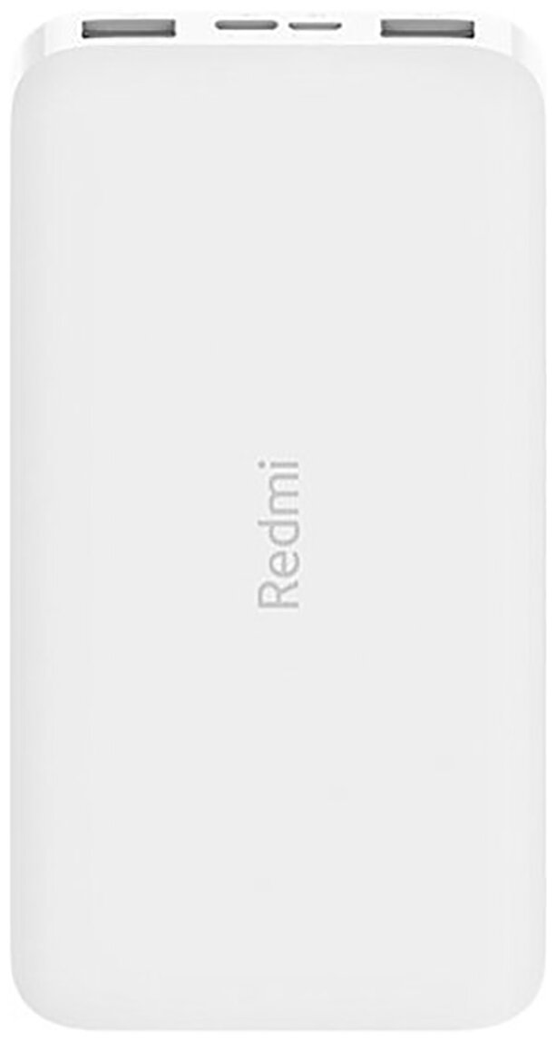 

Внешний аккумулятор Xiaomi Redmi Power Bank 10000 мAч (PB100LZM), белый, PB100LZM