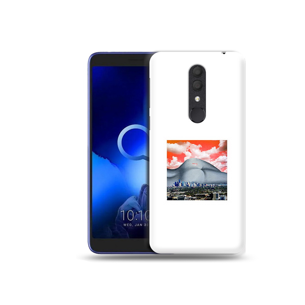 

Чехол MyPads Tocco для Alcatel 1X город с девушкой на фоне (PT133941.659.297), Прозрачный, Tocco
