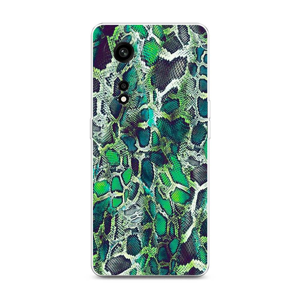 

Чехол Awog на Oppo A1 Pro "Зеленая кожа змеи", 2512250-3