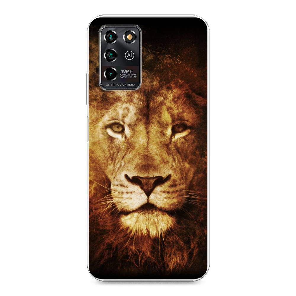 

Чехол для ZTE Blade V30 Vita "Лев", Черный;коричневый;желтый, 135050-6