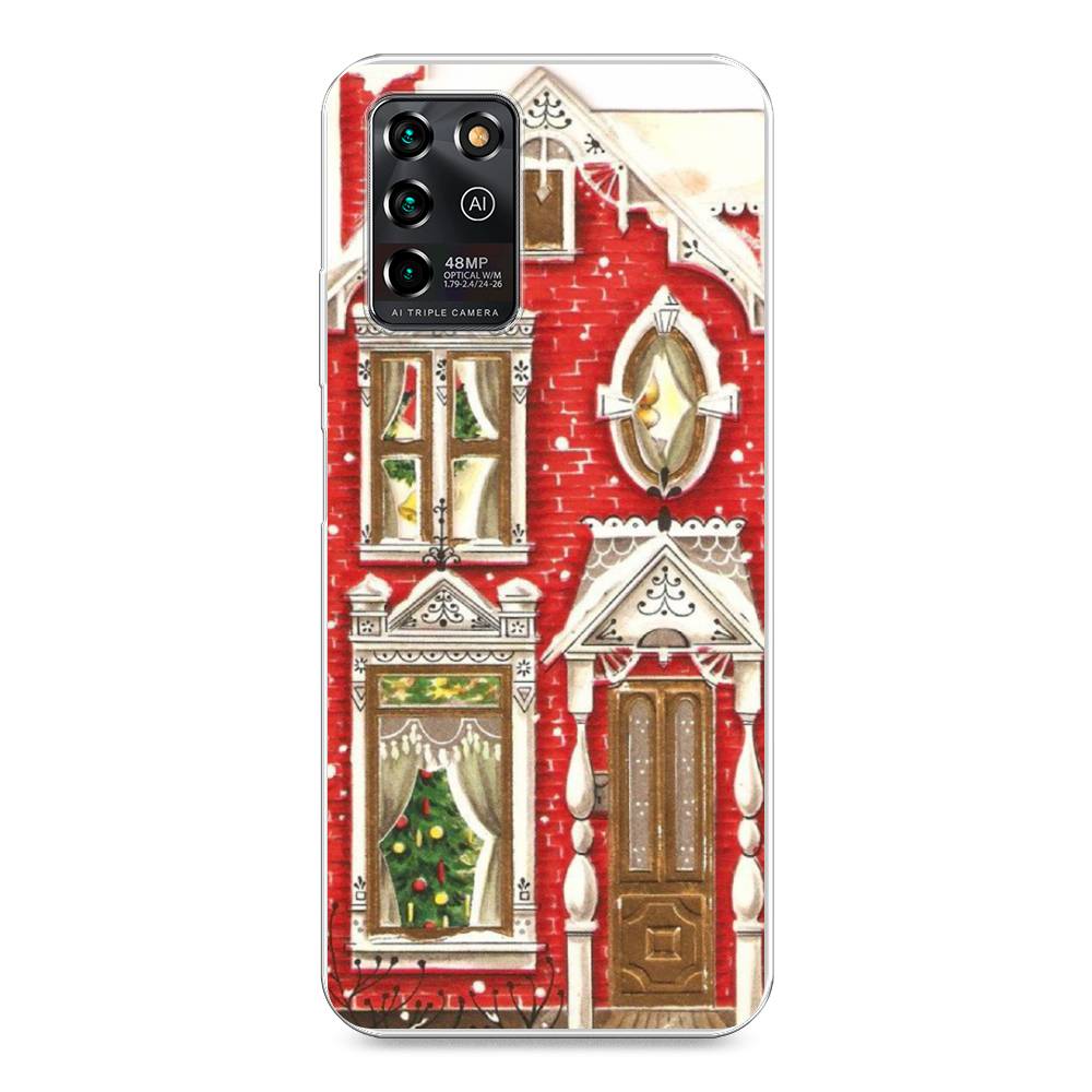 

Чехол для ZTE Blade V30 Vita "Пряничный домик", Белый;красный;зеленый, 135050-5