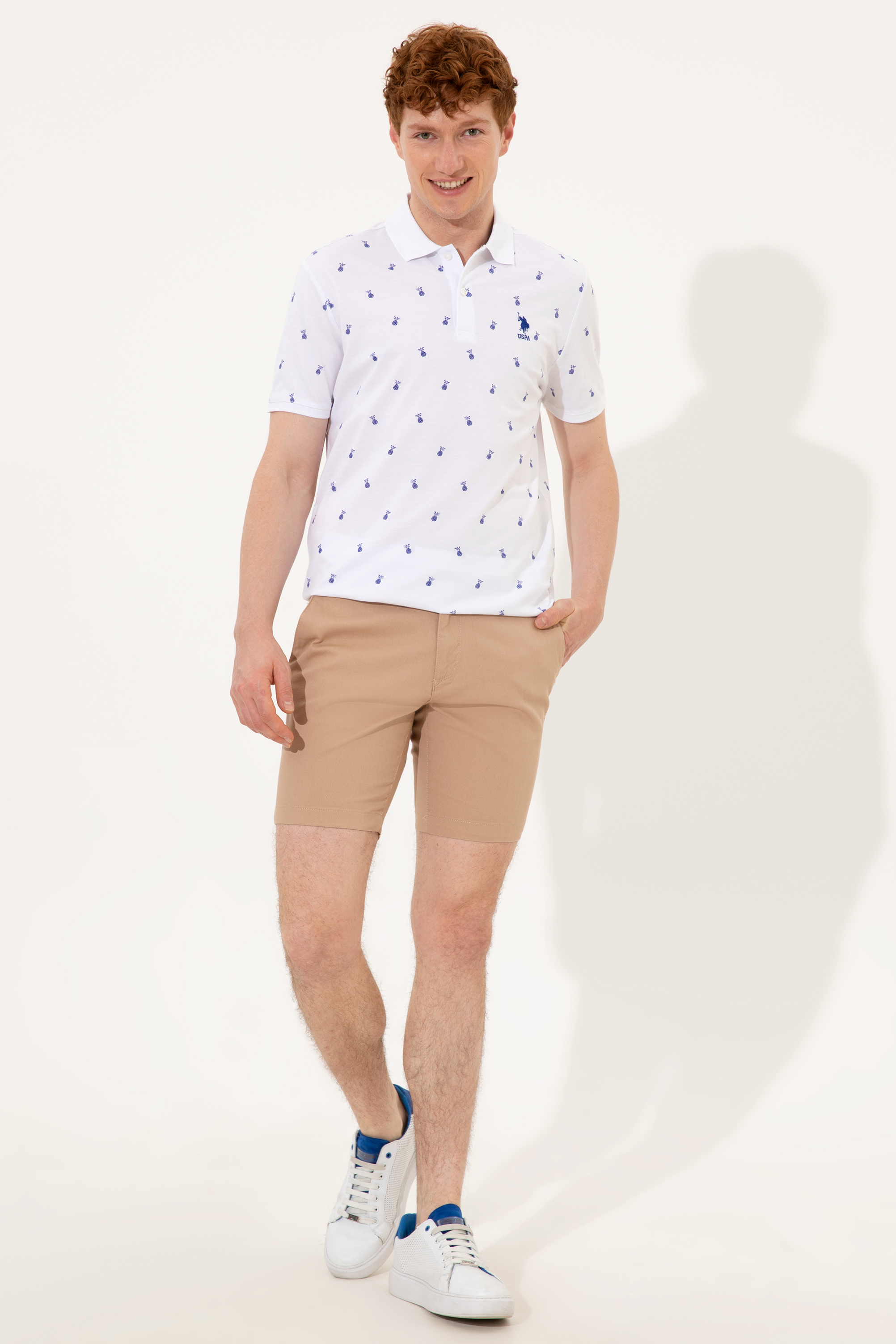 

Шорты мужские U.S. POLO Assn. G081GL0310DESTA бежевые 36, G081GL0310DESTA