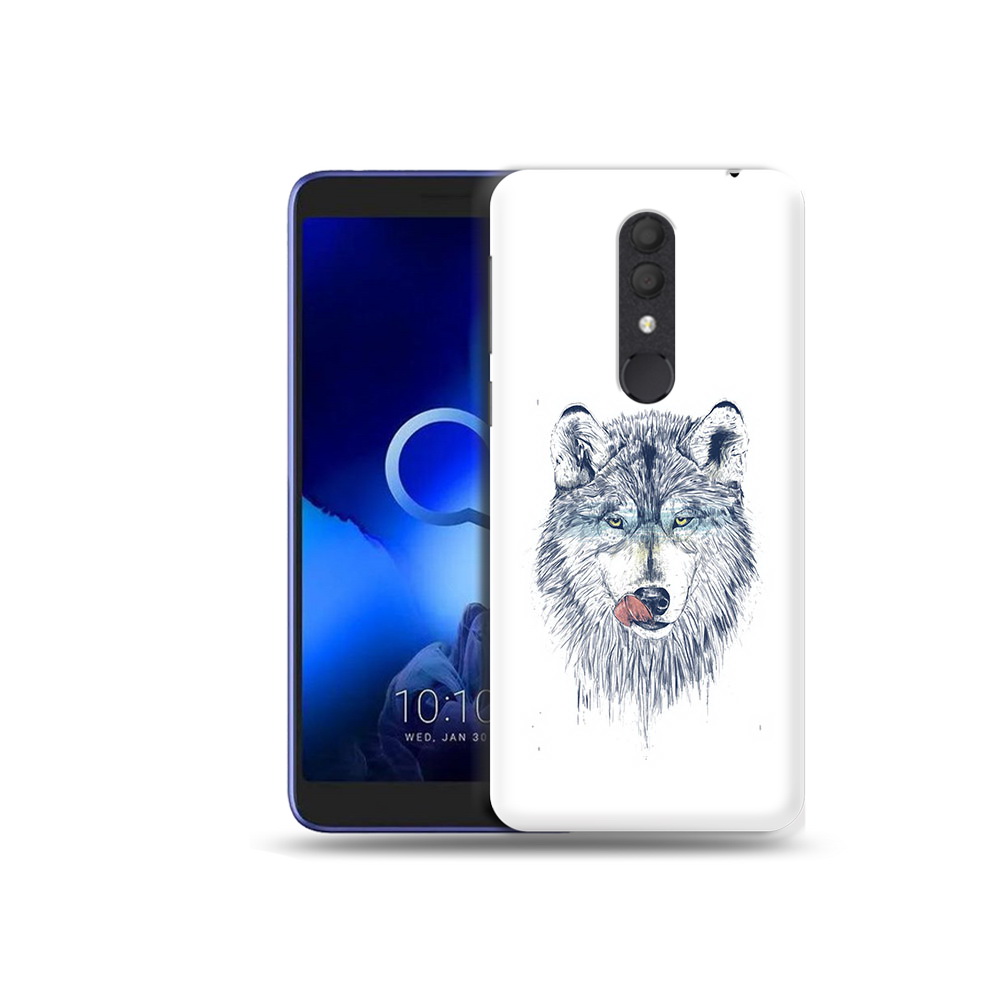 

Чехол MyPads Tocco для Alcatel 1X голодгый волк (PT133941.659.292), Прозрачный, Tocco
