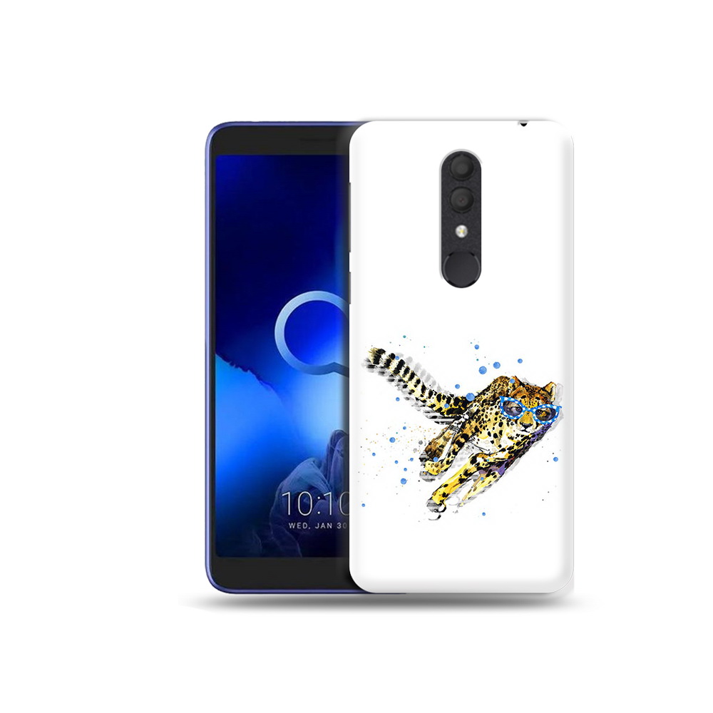 

Чехол MyPads Tocco для Alcatel 1X гепард в очках (PT133941.659.287), Прозрачный, Tocco