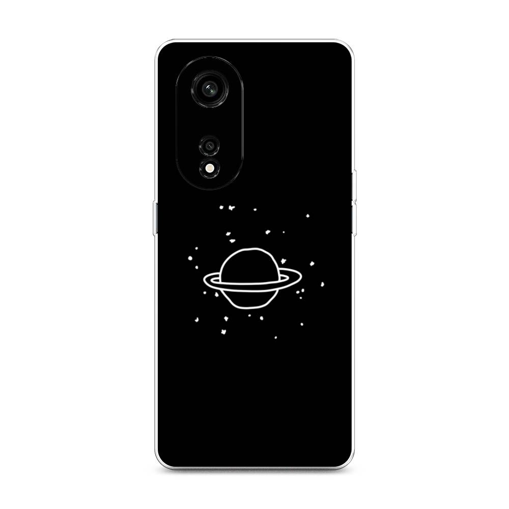 

Чехол Awog на Oppo A1 Pro "Дудл Юпитера", Белый;черный, 2512250-4