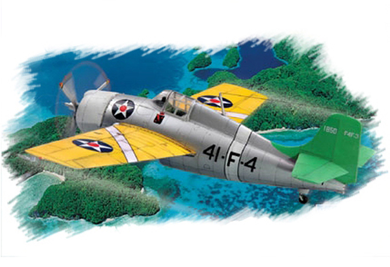 

Сборная модель HobbyBoss 1/72 Самолет F4F-3 “Wildcat” 80219