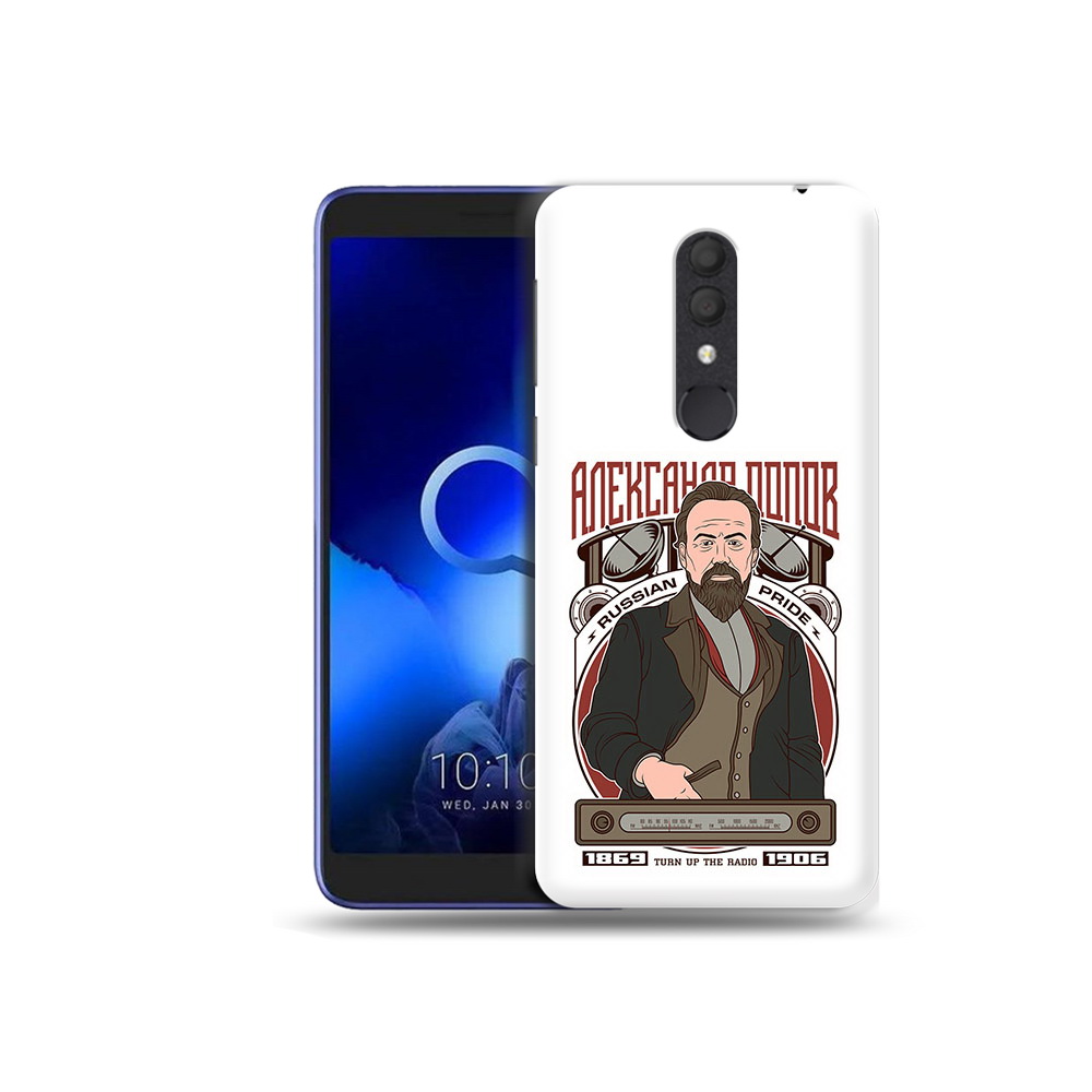 

Чехол MyPads Tocco для Alcatel 1X Александр Попов (PT133941.659.27), Прозрачный, Tocco