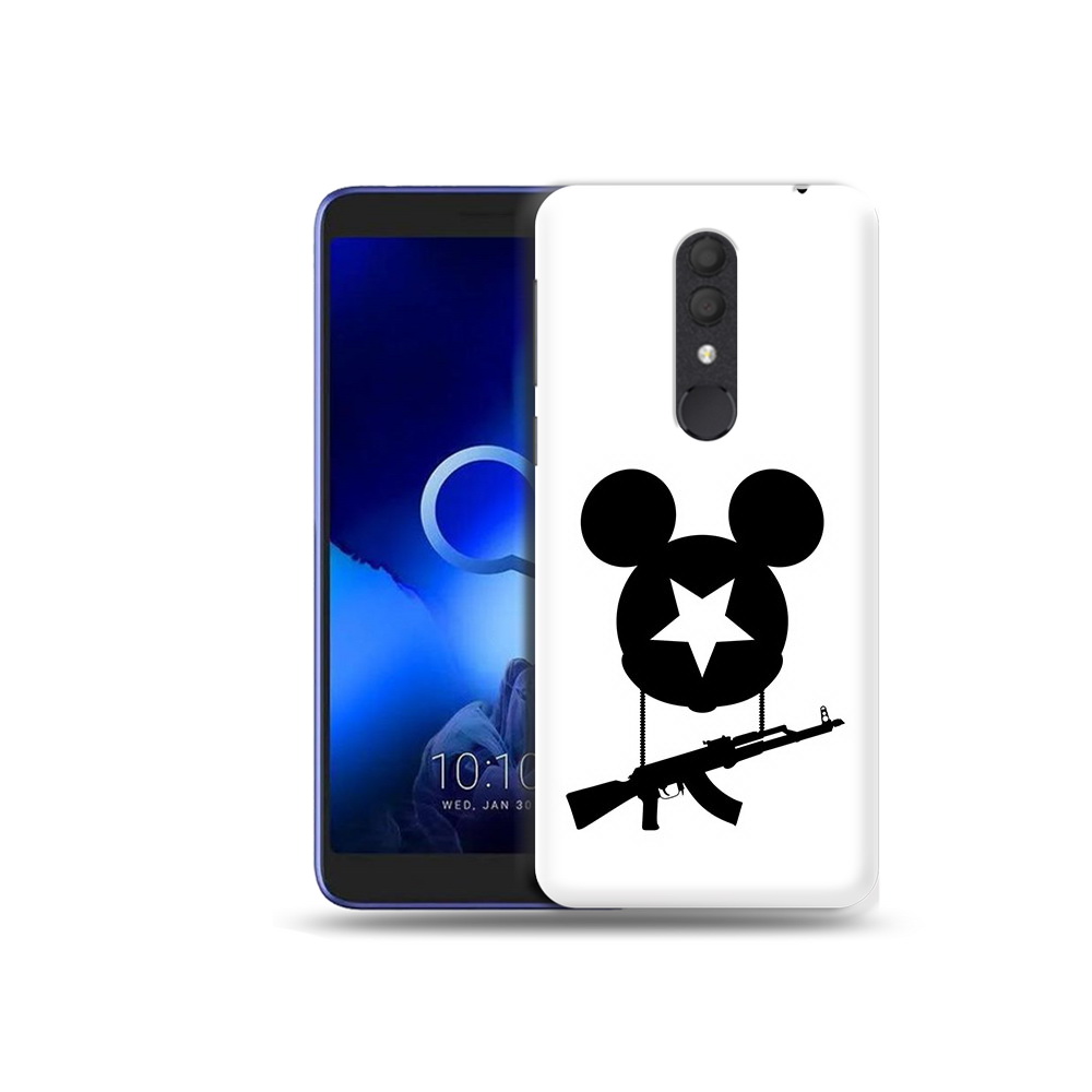 

Чехол MyPads Tocco для Alcatel 1X АК Микки (PT133941.659.26), Прозрачный, Tocco